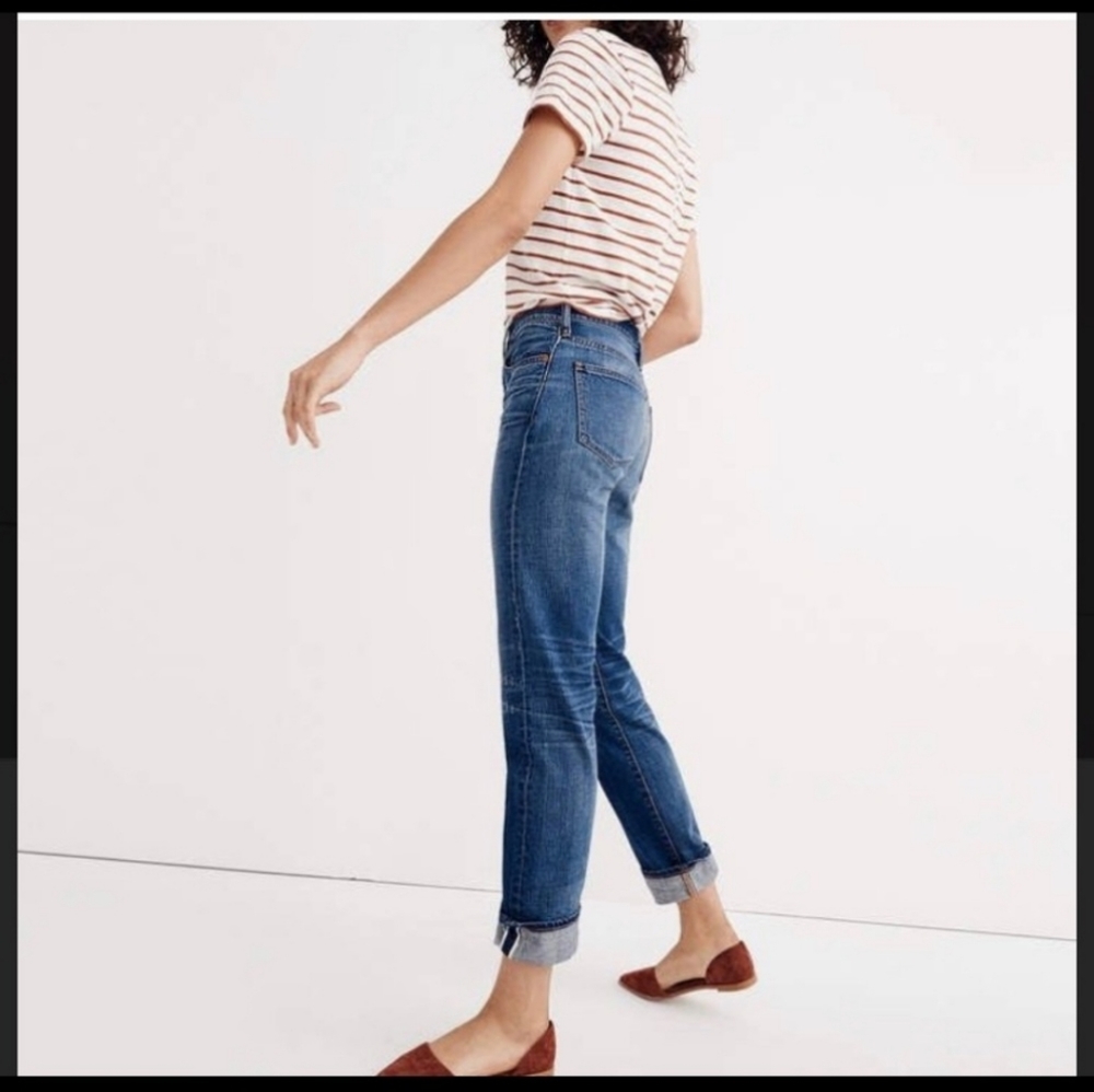 Madewell 10.5" Highrise Cruiser Straight Jeans